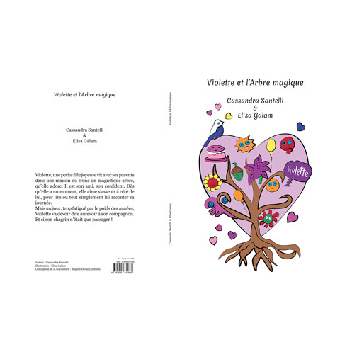 Conception couverture d'un conte pour enfant